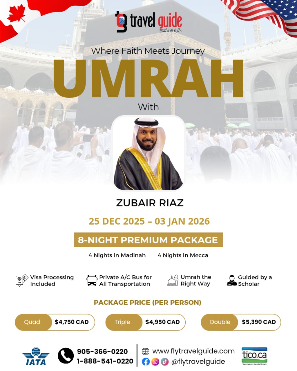 Umrah with Zubair Riaz (Winter Break )